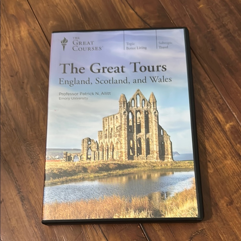 The Great Tours: England Scotland & Wales The Great Courses 6 DVD Set